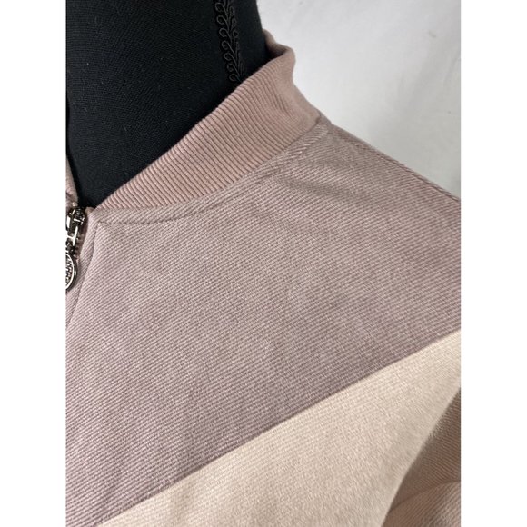 Paper Crane Women’s Color Block Bomber Jacket Size Large - Picture 6 of 10